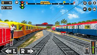 Train Driving Sim 3D Скриншот 1