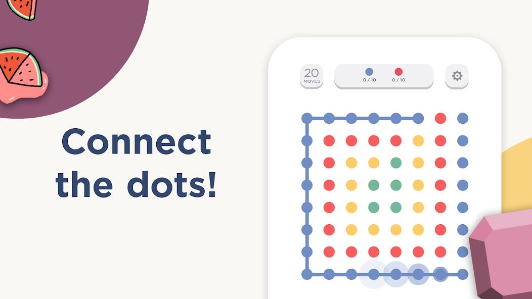 Two Dots: Fun Dot & Line Games Mod スクリーンショット 2