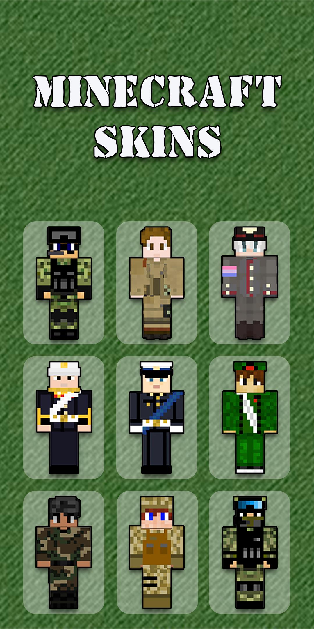 Military Skins for Minecraft Captura de pantalla 1