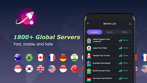 iTop VPN: Proxy & Game Booster Скриншот 1