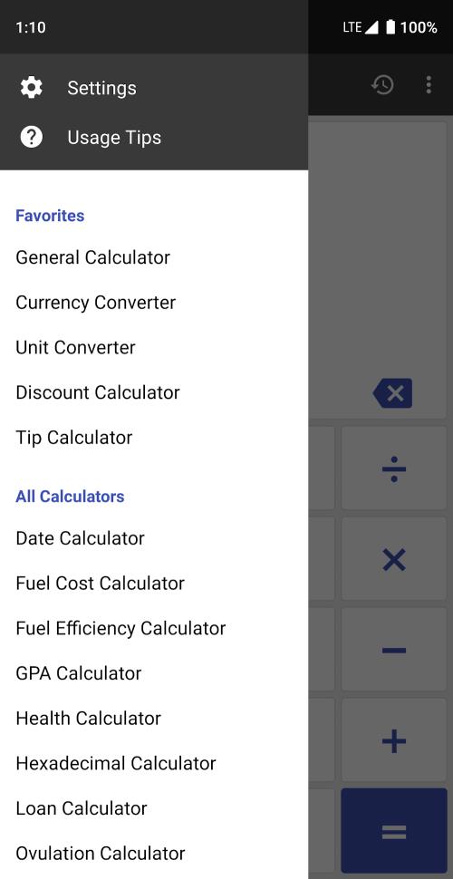 ClevCalc - Calculator Screenshot 0