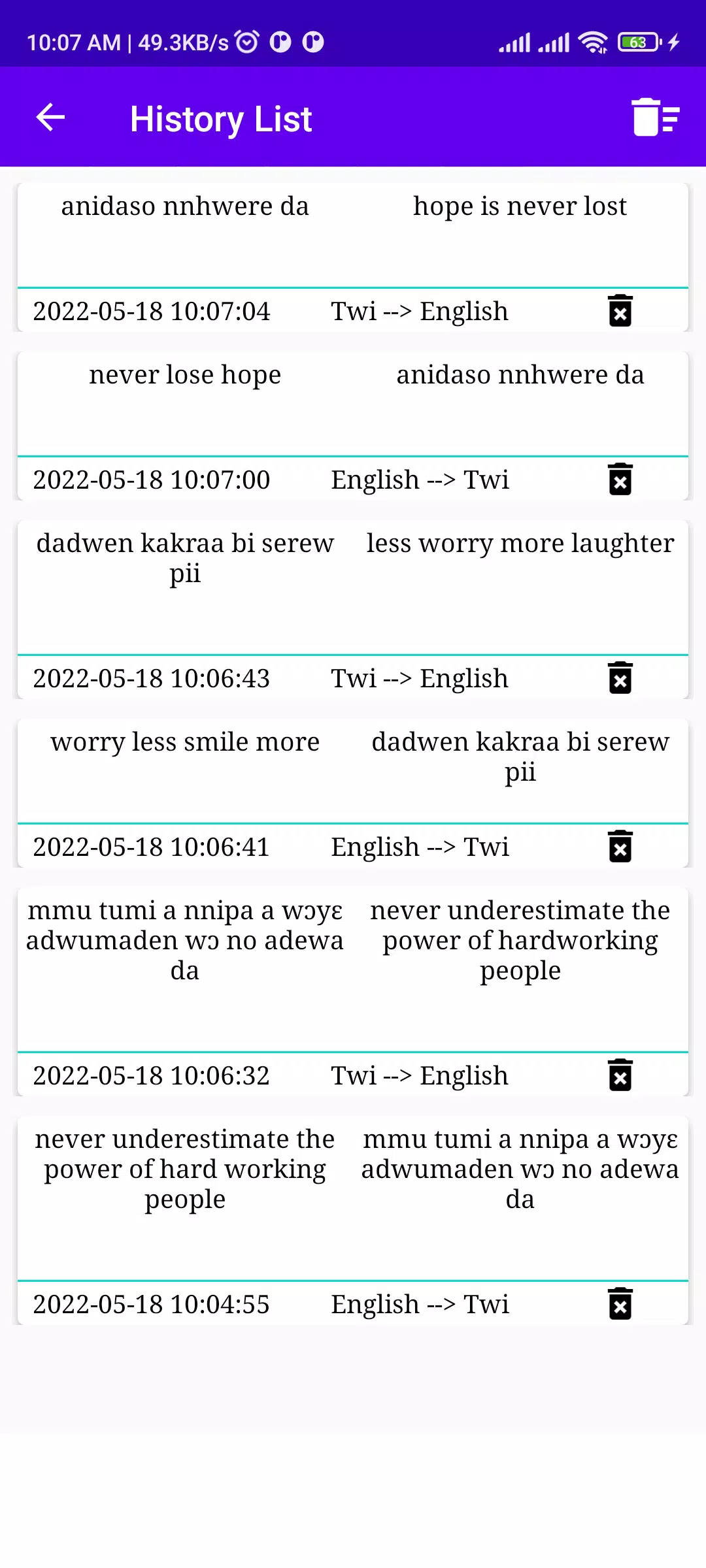 English To Twi Translator Screenshot 2