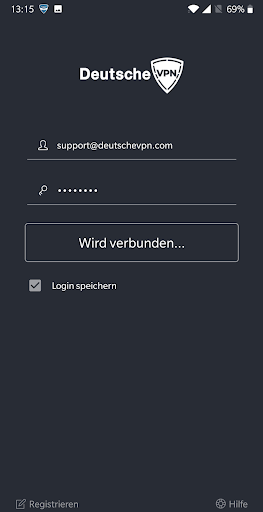 Deutsche VPN Screenshot 1