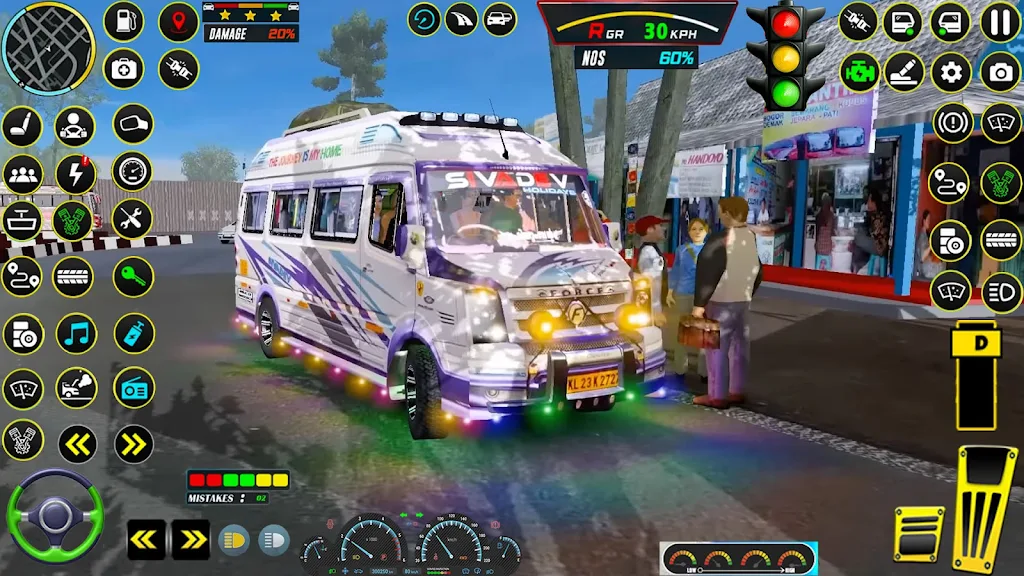 US Public Bus Driving Games 3d Ảnh chụp màn hình 0