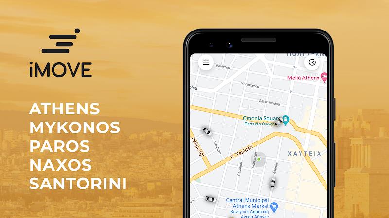 iMove Ride App in Greece Screenshot 0