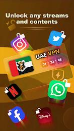 VPN UAE: Unlimited VPN Dubai應用截圖第0張