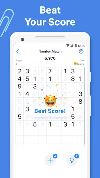 Number Match - Number Games Mod Скриншот 1