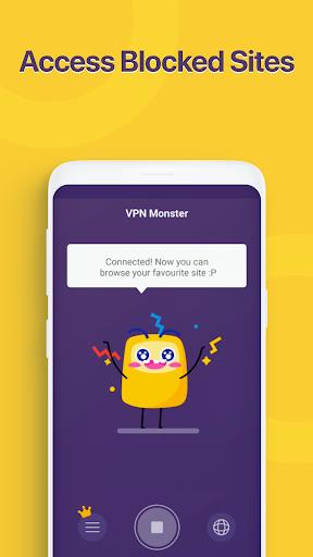 VPN Monster - free unlimited & security VPN proxy Screenshot 2