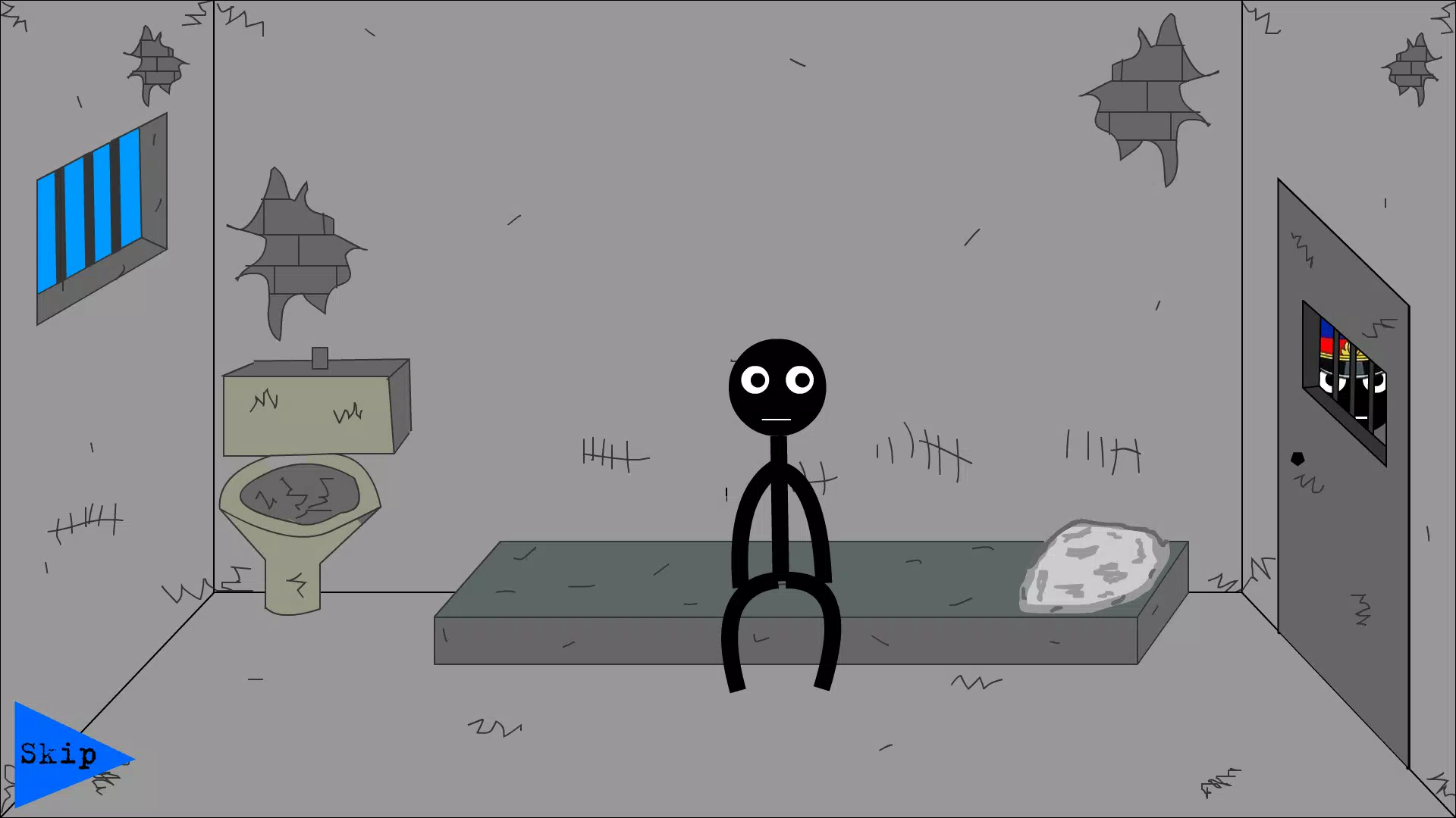 Stickman Jailbreak，Funny Escap Screenshot 1