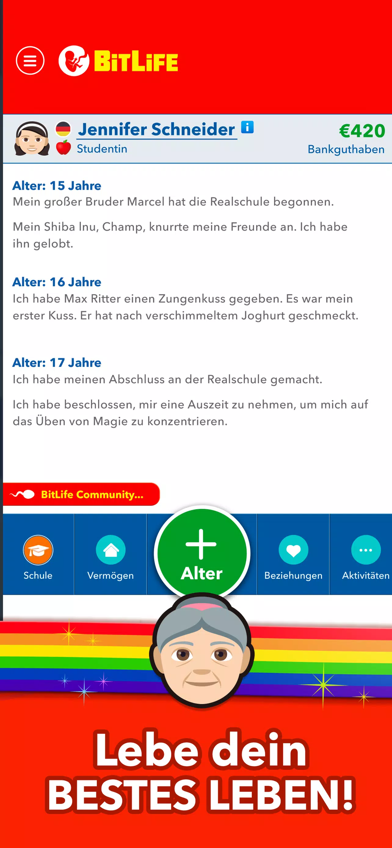 BitLife DE - Lebenssimulation স্ক্রিনশট 3