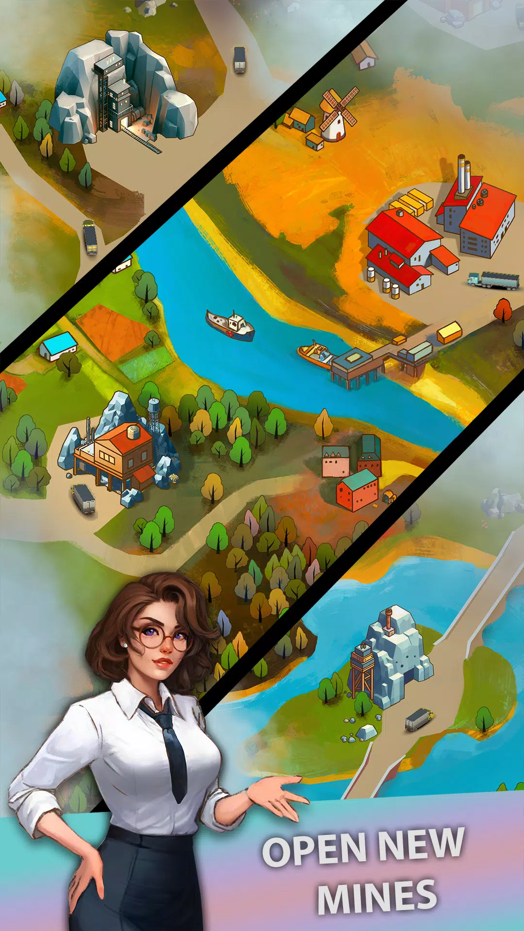 Idle truck: city miner tycoon Captura de pantalla 3