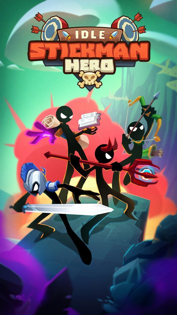 Idle Stickman Heroes: Monster 스크린샷 3