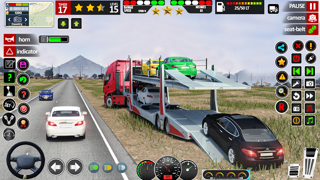 Cargo Truck Simulator Games 3D Capture d'écran 2