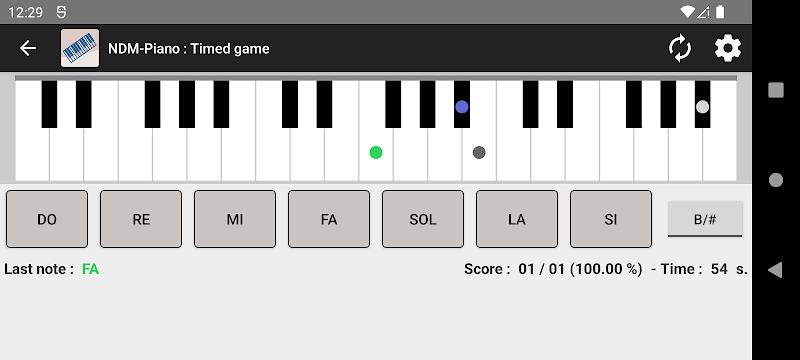 NDM - Piano (Read music) Screenshot 0