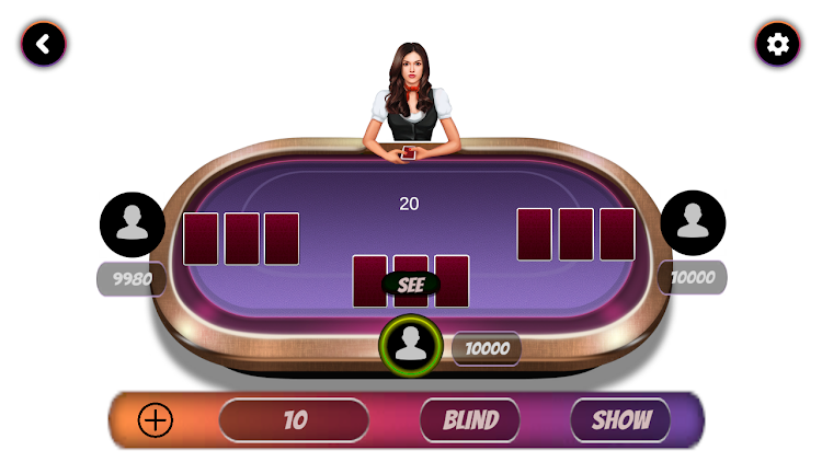 Teen Patti Offline Rummy Card Screenshot 1