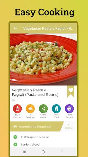 Pasta Recipes Screenshot 1