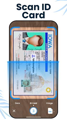 ID Card Scanner & Card Scanner Tangkapan skrin 0