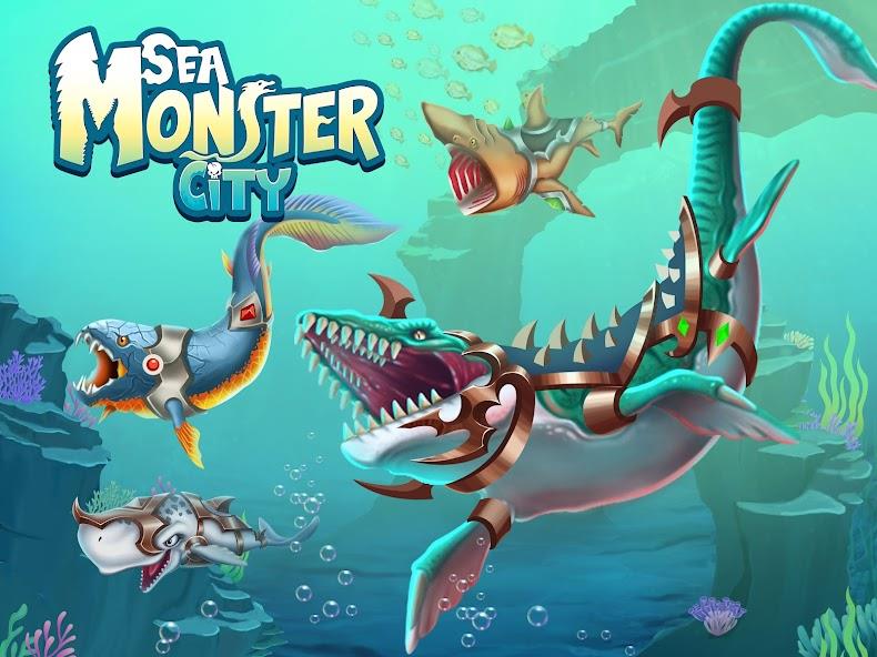 Sea Monster City Mod स्क्रीनशॉट 0