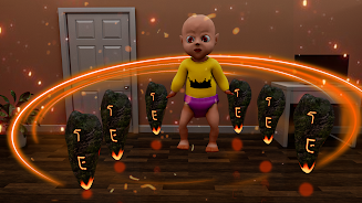 Scary Baby Pink Horror Game 3D Captura de pantalla 0