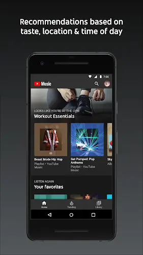 YouTube Music Screenshot 1