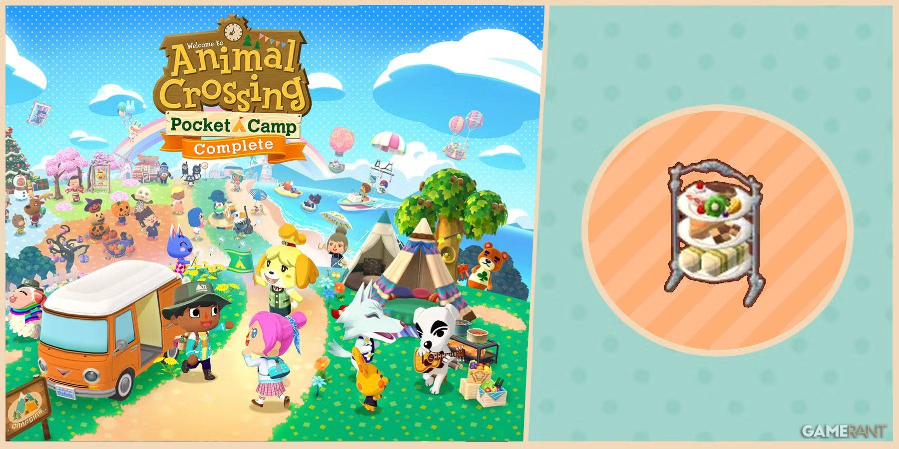 A atualização do Animal Crossing Mobile traz um charmoso conjunto de chá da tarde