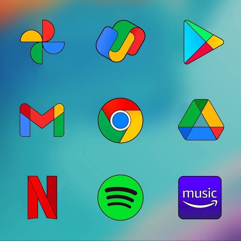 Oxigen HD – Icon Pack Capture d'écran 1