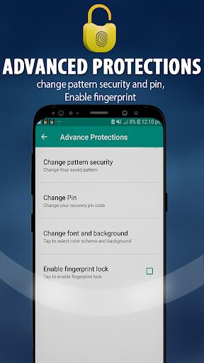 Fingerprint Lock ,Pattern lock,App Lock,Call lock ဖန်သားပြင်ဓာတ်ပုံ 3