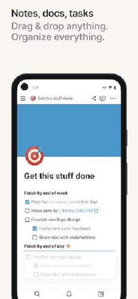 Notion - notes, docs, tasks Скриншот 1