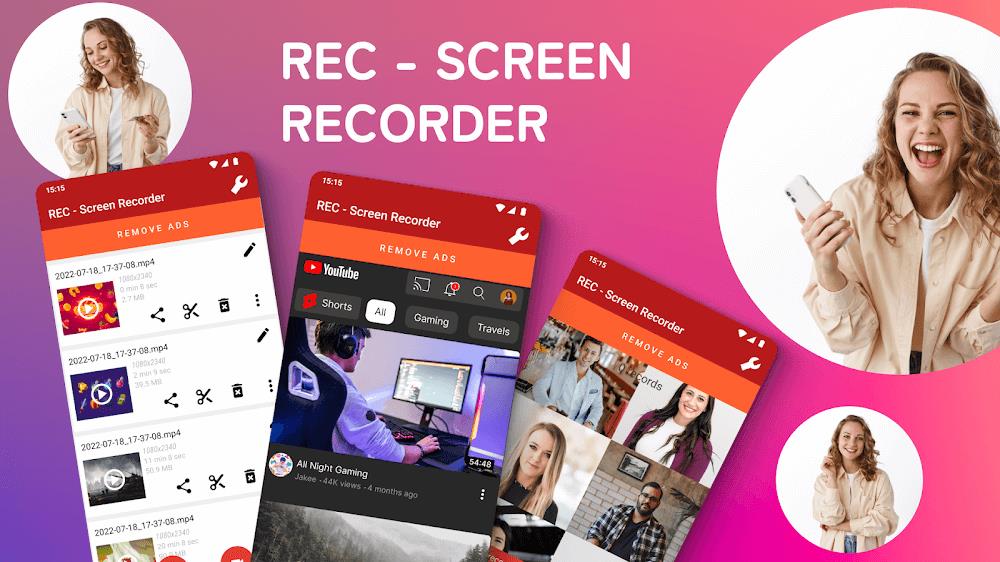 REC - Screen Recorder স্ক্রিনশট 0