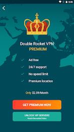 Double Rocket vpn - turbo vpn 스크린샷 2