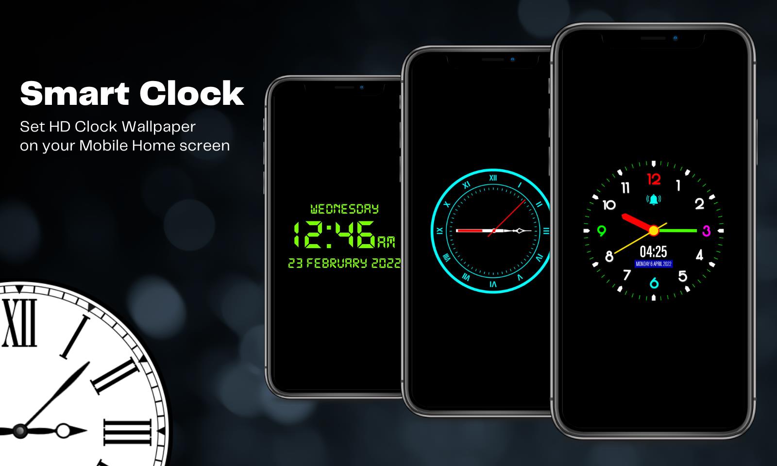 Digital Clock Lock Screen Pro स्क्रीनशॉट 0