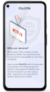 FlixVPN - Unblock Netflix VPN Captura de pantalla 2