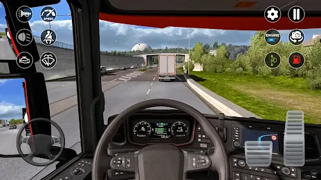 Euro Cargo Truck Simulator Pro Schermafbeelding 1