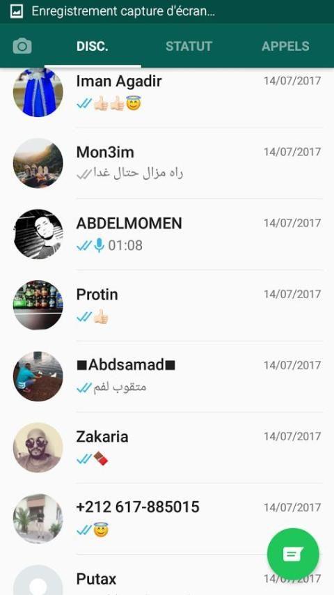 WatsAp Messenger Schermafbeelding 3