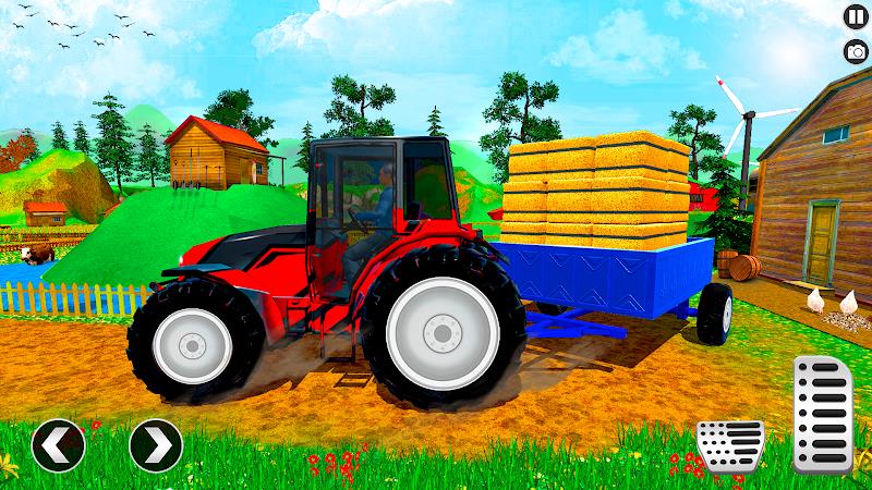 Schermata Farmer Tractor Farming Game 3D 2