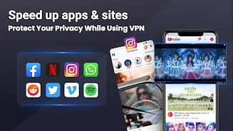 3X VPN - Smooth Browsing Mod應用截圖第1張