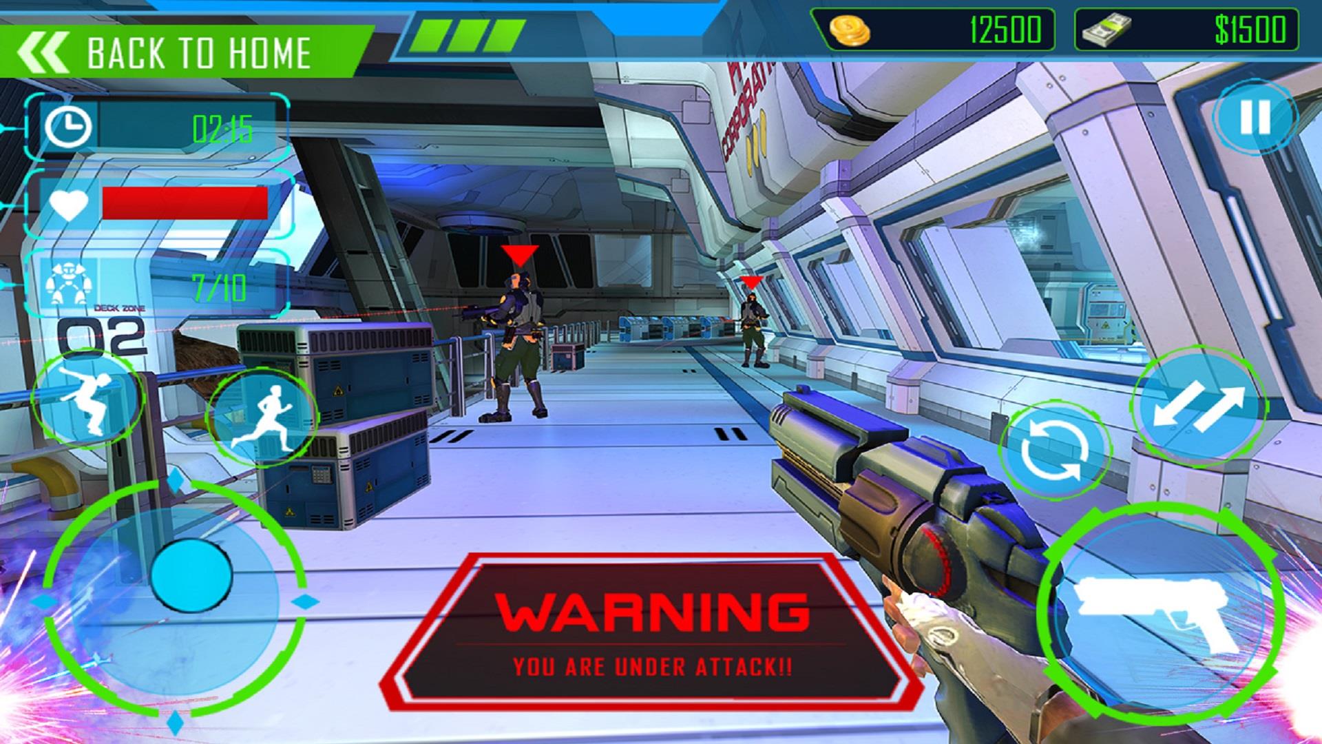 Robot Gun Shooting Games War Screenshot 3