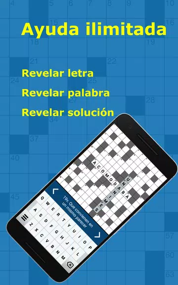Crucigrama - Español Captura de pantalla 2