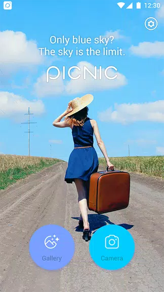 PICNIC - 人気アプリ, 旅行写真, くもり加工 スクリーンショット 0