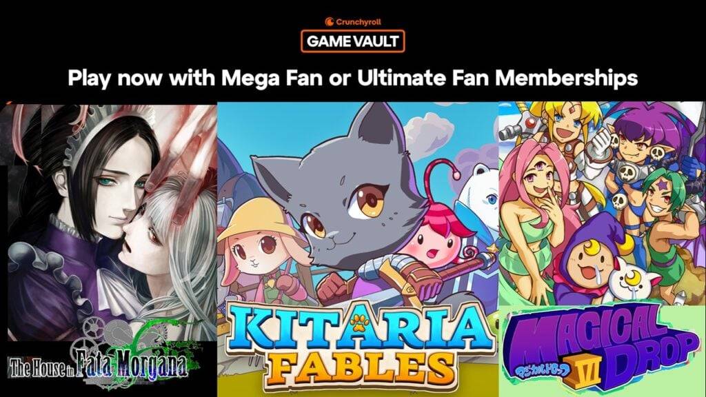 Crunchyroll расширяет Android Gaming Vault с тремя новыми названиями