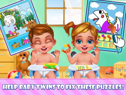 Newborn Sweet Baby Twins 2: Baby Care & Dress Up Screenshot 0