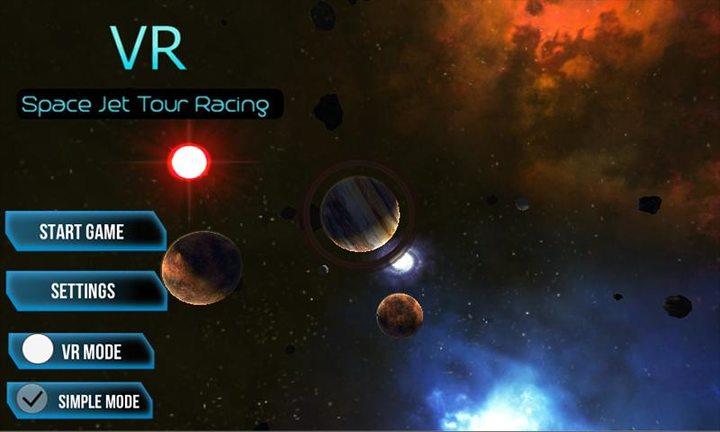 Jet space tunnel race VR Screenshot 3