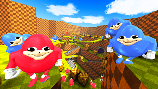 Ugandan Knuckles and Chungus Battle Royale Online Скриншот 2