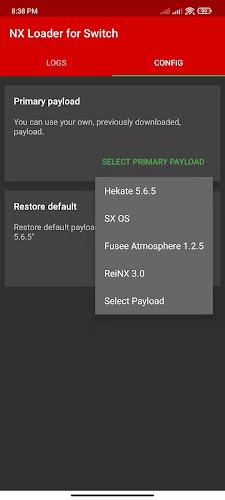 NX Payload Loader for Switch स्क्रीनशॉट 0