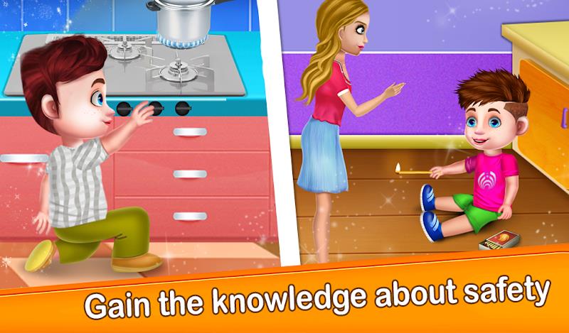 Child Safety Basic Rules games Скриншот 1