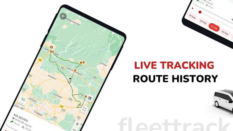 Fleettrack- GPS Tracking App Screenshot 2