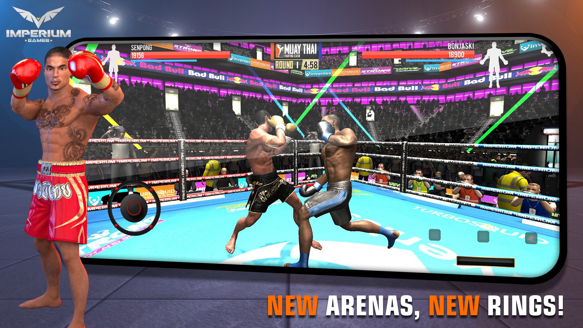 Muay Thai 2 - Fighting Clash Screenshot 1