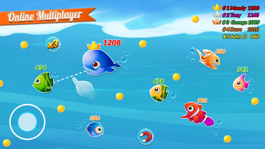 Fish.IO Fish Games Shark Games Captura de pantalla 1