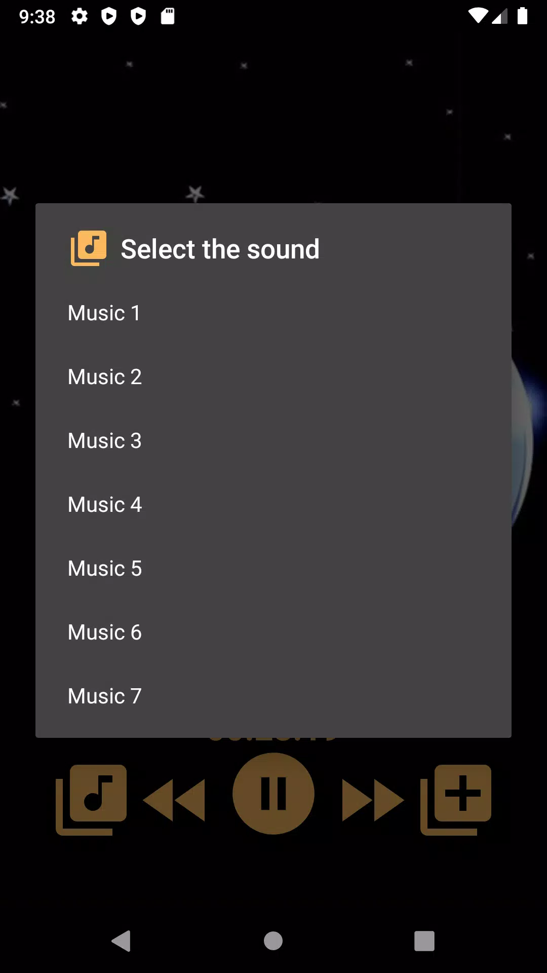 Sounds for sleep Screenshot 3