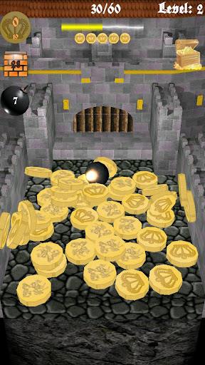 Coin Plunger. Medieval Castle 스크린샷 2